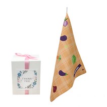 삼육오데이 DIY 돌답례품 수건 10p + 박스 10p + 리본 핑크 12p + 땡큐스티커 12p, 채소가득, 1세트