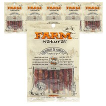 팜내츄럴 발포껌 사사미껌 강아지 간식 8p 60g, 오리맛, 6개