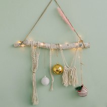 아스파시아 캘리코 마크라메 행잉가랜드, 혼합 색상