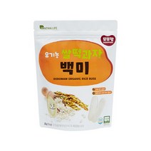 또또맘 유기농 쌀떡과자 20g, 백미, 1개입