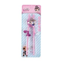 릴팡 LOL서프라이즈 쥬얼리 교정용 젓가락 1단계, 혼합 색상, 1개