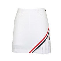 비엠유골프 여성용 사선주름 랩 스커트 ASBU4065
