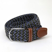 니꼴레닉 스포츠 패션 남여 골프 엘라스틱 벤딩 벨트, 014 블루카키