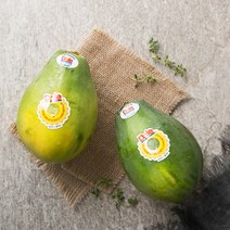 Dole 파파야 2입, 1kg, 1팩