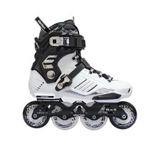 [SW] 롤러 스케이트 성인 롤러 스케이트 인라인 스케이트 초급 남성 및 여성 롤러 스케이트 신발 전체 세트, 38, 색깔4