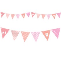 베이비베이커리 파티데코 베이비가랜드 DIY, 핑크