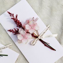 블뤼엔 프리저브드 플라워 + 용돈봉투, 레드