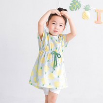 미니비 여아용 레인보우 원피스