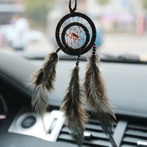 투에스벅 달의 속삭임 차량용 미니 드림캐쳐, 블랙