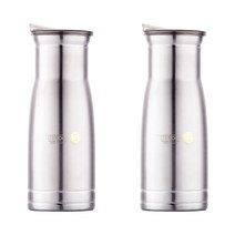 스텐락 스텐물병 02호 2p, 혼합 색상, 1100ml