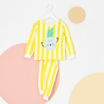 유니프랜드 아동용 어니언 오가닉 양면9부 실내복 상하세트