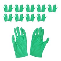 파티쇼 행사용응원장갑 단색, 그린, 10개