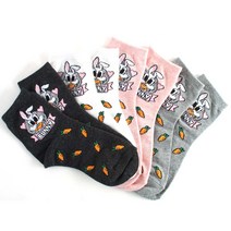 팬콧 아동용 팝바니 중목 양말 4족 세트