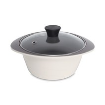 팰러스 밀크베이지 IH 인덕션 세라믹 양수냄비, 20cm