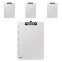 듀얼 클립보드A4 E9248, 화이트, 4개