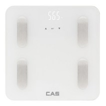 카스 디지털 체지방 측정 체중계, GBF-1719, 슈퍼화이트