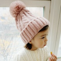 채니봉봉 아동용 꽈배기 비니