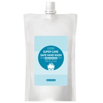 슈퍼케어 세이프 향균 핸드워시 리필 파우더향, 450ml, 1개