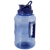 쿠스포츠 대용량 헬스물통, 블루, 2.5L