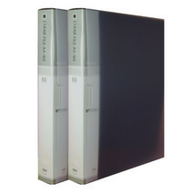 칼라 링화일 인덱스 3공 A4 60매, 흑색, 2개