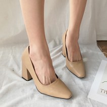 베이직 펌프스힐 구두 9cm