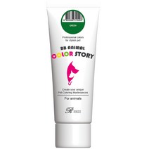 리케이 비비 애니멀 칼라스토리 반려동물용 염색제 150ml, 그린, 1개