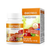 바디닥터스 비타민 D1000, 60정, 1개