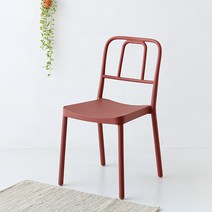 마켓비 DUBLOS 의자 인테리어 식탁의자 카페가구 고급 편한 / 이케아 플라스틱 라운지 업소용 디자인 커피숍 북유럽 의자 1인 체어, 마켓비 DUBLOS 의자 2064 레드