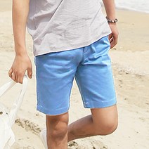 타운클로 남성용 스트래치 하이스판 면반바지