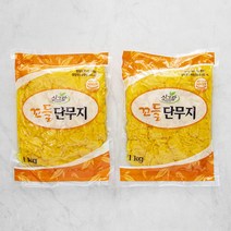 싱그람 꼬들단무지, 1kg, 2팩