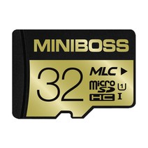 미니보스 블랙박스용 마이크로SD MLC 메모리카드, 32GB