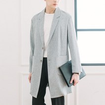 단군 남성 브로드 트임 싱글 코트