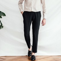 단군 남성용 어나더 샌드 허리 밴딩 슬랙스