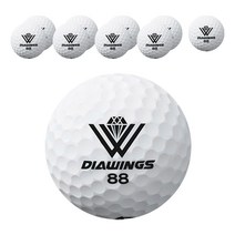 다이아윙스 고반발 비거리 전용 장타 골프공 2피스 42.8mm M2, 화이트, 1개, 10개