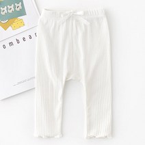 조이멀티 아동용 골지 리본 신생아 레깅스