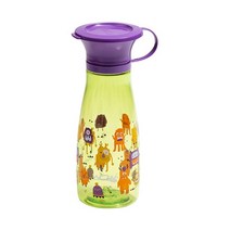 와우컵 트라이탄 팝 유아용 컵 350ml, 퍼플몬스터, 1개