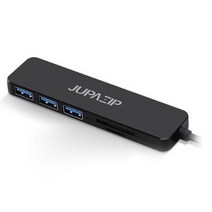 주파집 3.1 USB 허브 JP-hub 110 20cm, 혼합색상