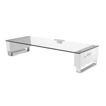 제이굿즈 높이조절 USB 모니터 받침대 R1, 1개