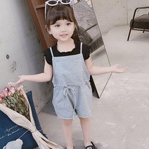 여아용 스트링 점프수트