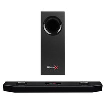 크리에이티브 KATANA RGB 블라스터 사운드 바, MF8245, Black