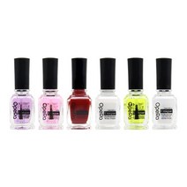 오페라 유니크 실기 시험용 6종 네일세트, 칼라폴리쉬 레드   화이트   탑코트   베이스코트   큐티클오일   리무버, 1세트