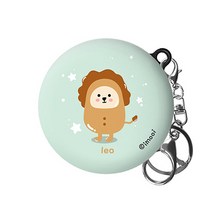 아이무이 별자리 LG 톤플러스 프리 이어폰 하드 케이스 + 키링, 사자자리