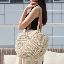 오르비 라보레N 라탄 숄더백