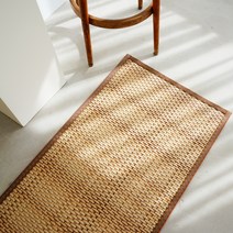 인룸 내츄럴 폴리 라탄 매트 50x150