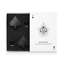 라피네르 로얄 스페이드 스톤형 차량용 방향제 유로피어페어앤프레시아 본품 딥블랙 2p 세트, 1세트