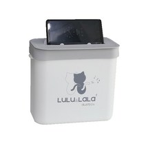 다용도 씽크대 걸이형 휴지통, 1개, 화이트