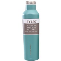 TYESO 진공단열 보온보냉 보틀 텀블러, 민트, 750ml