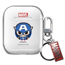 마블 클리어 에어팟 케이스, 캡틴아메리카