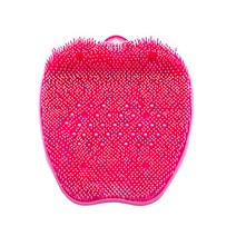 만능 풋케어 발 마사지 브러쉬 패드 핑크, 1개, 만능발브러쉬_핑크