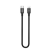 이츠라이프 칸쿤 PD USB C TO 라이트닝 아이폰케이블 18W 2M, 블랙, 1개